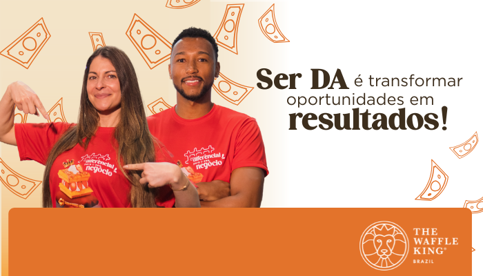Torne-se um Desenvolvedor de Área da The Waffle King e leve o sabor dos waffles mais amados da América Latina para todo o país! 